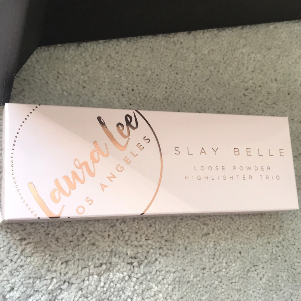 Laura lee cosmetics trio highlight in slay belle